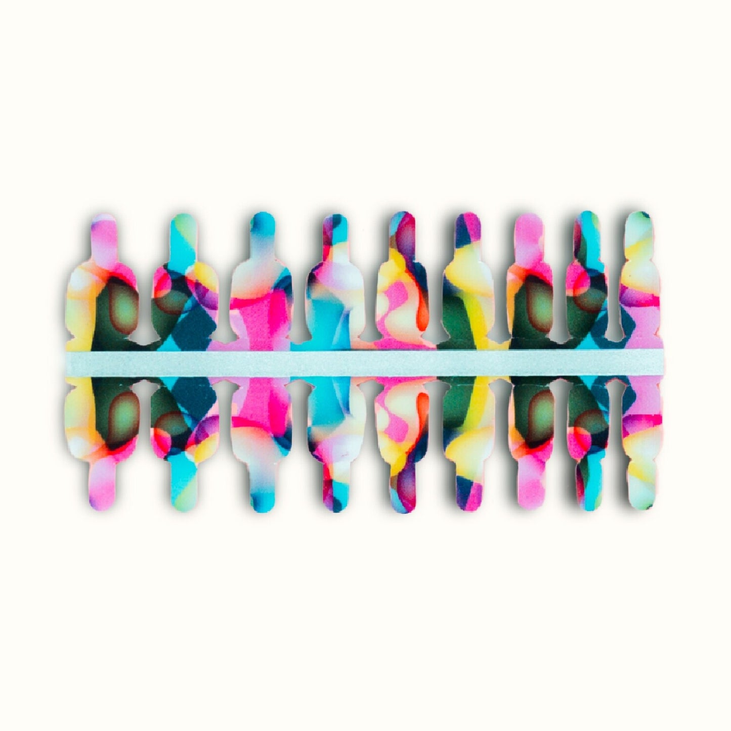 Overloop Patroon Nagelstickers