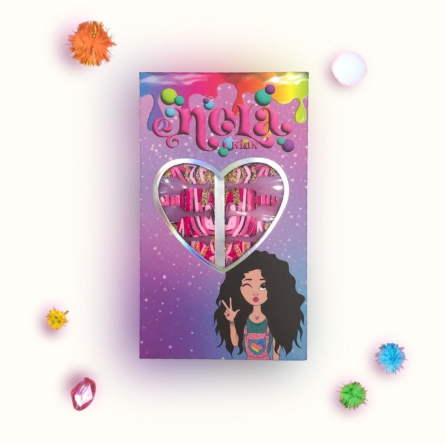 Roze Marmer Nagelstickers